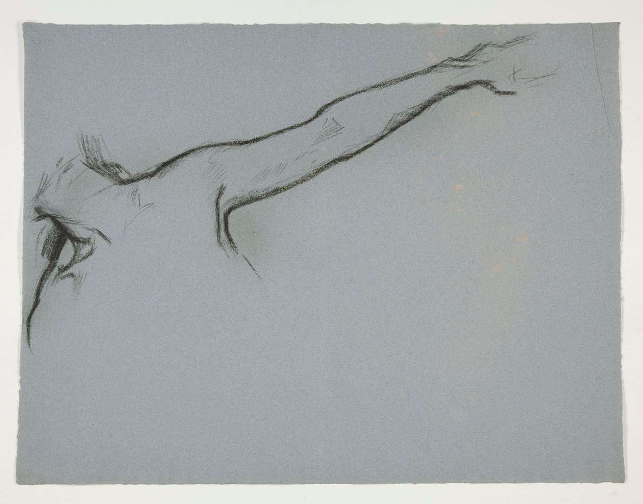 Figurstudie for av Edwin Austin Abbey