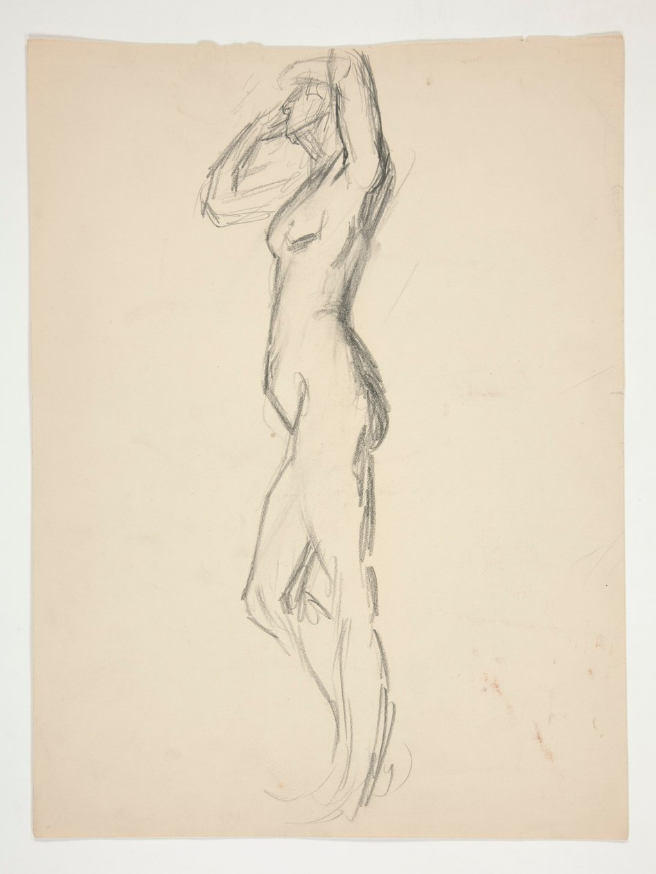 Figurstudie for av Edwin Austin Abbey
