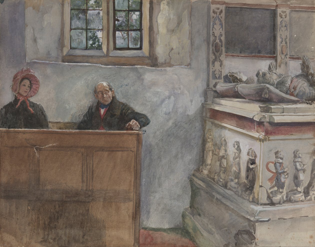 I kirken av Edwin Austin Abbey
