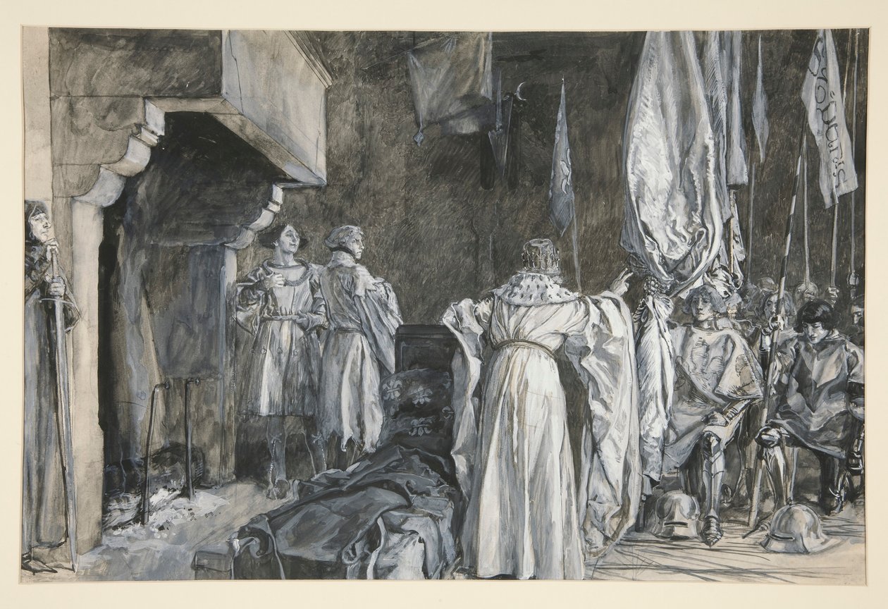 Konge: av Edwin Austin Abbey