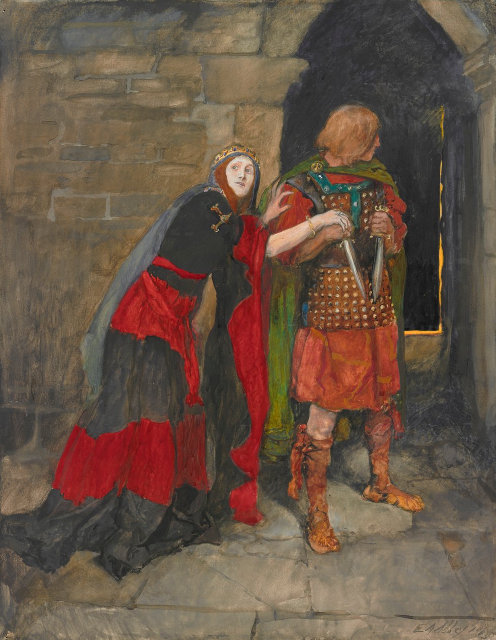 Lady Macbeth: av Edwin Austin Abbey