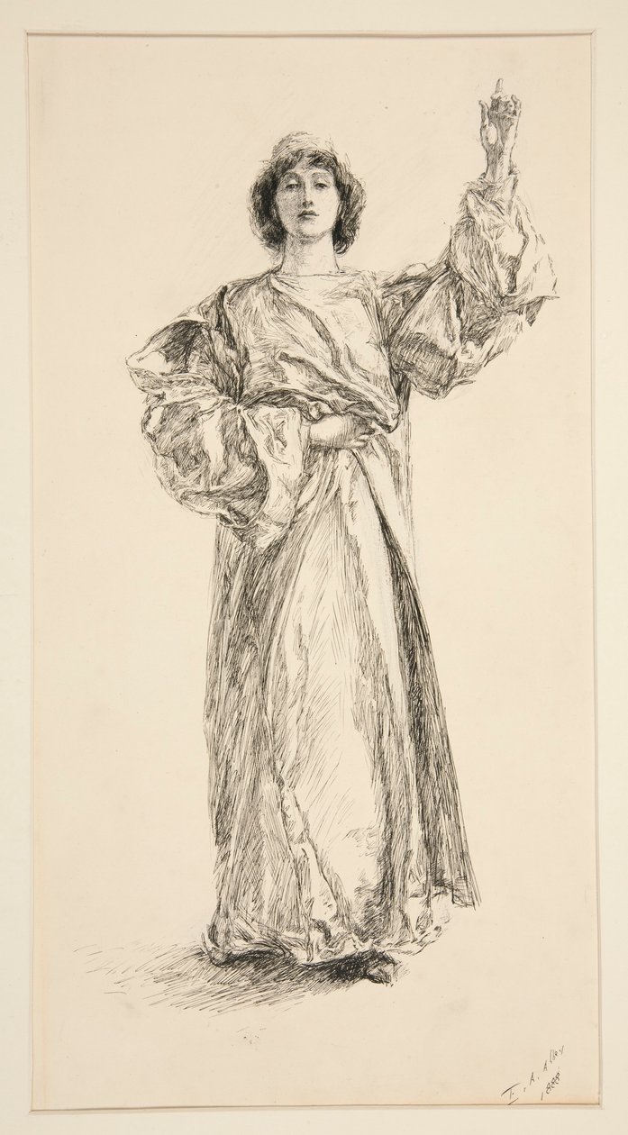 Portia: av Edwin Austin Abbey