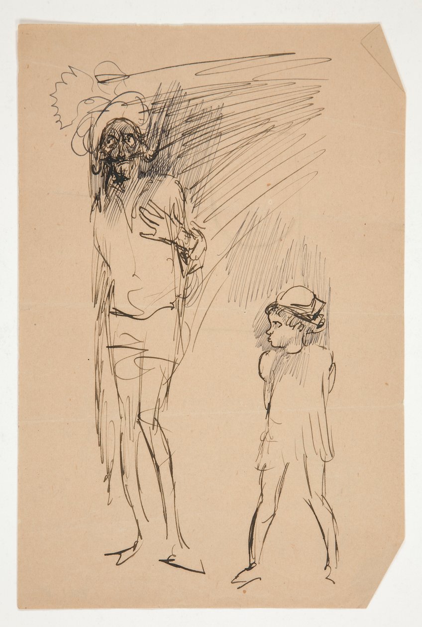 Forstudie for kjærlighet av Edwin Austin Abbey