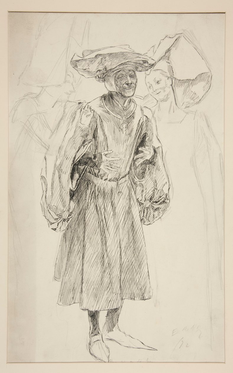 Rosalin og Maria: av Edwin Austin Abbey