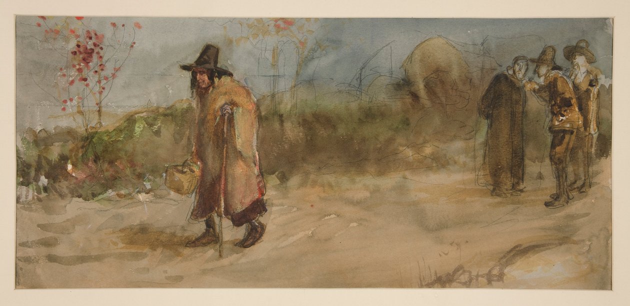 Studere til av Edwin Austin Abbey