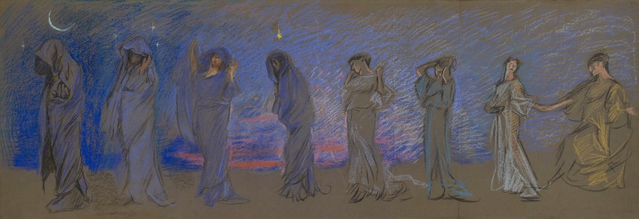 Timene av Edwin Austin Abbey