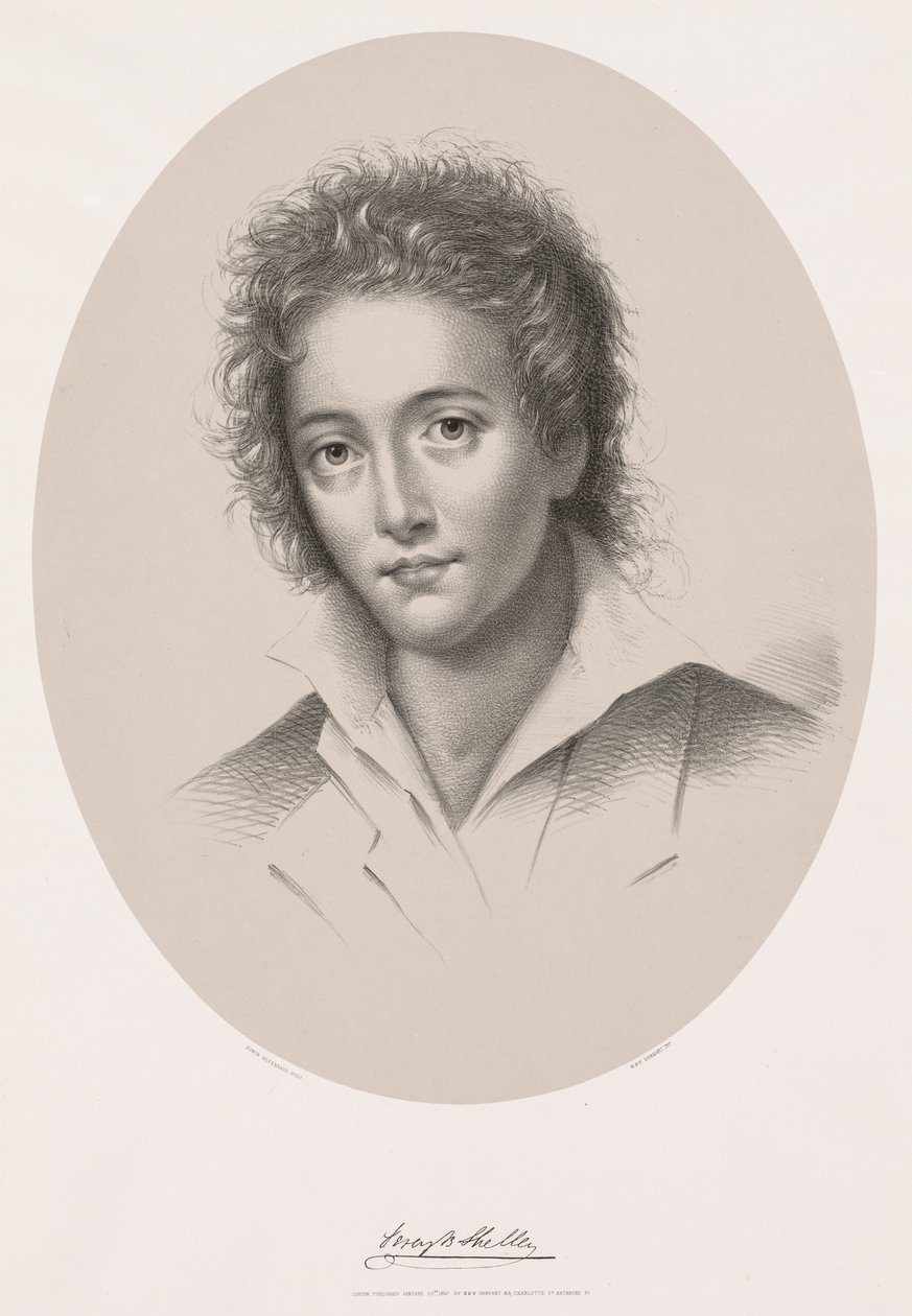 Percy Bysshe Shelley av Edwin Beyerhaus