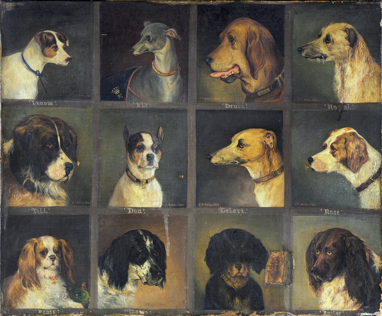 Tolv favoritthunder, 1883 av Edwin Frederick Holt