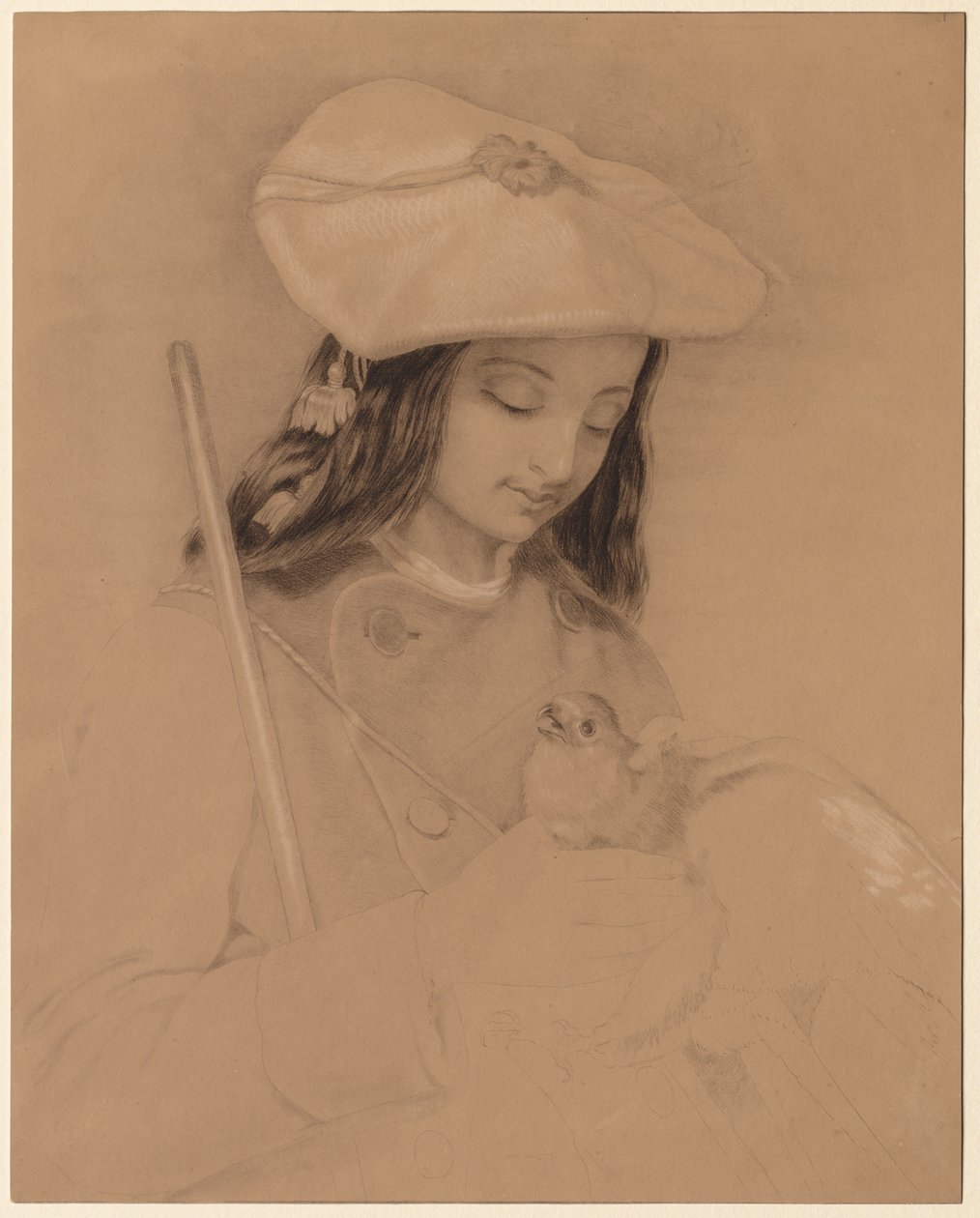 Highland Lassie. av Edwin Landseer