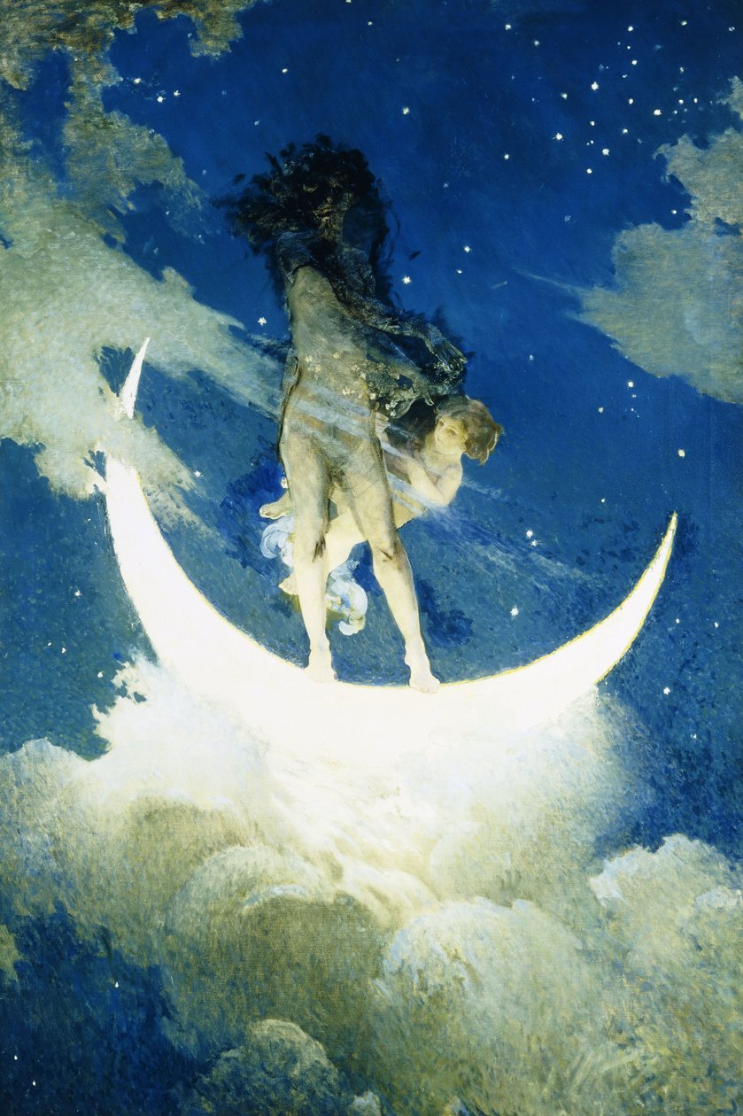 Månen og stjernene av Edwin Howland Blashfield