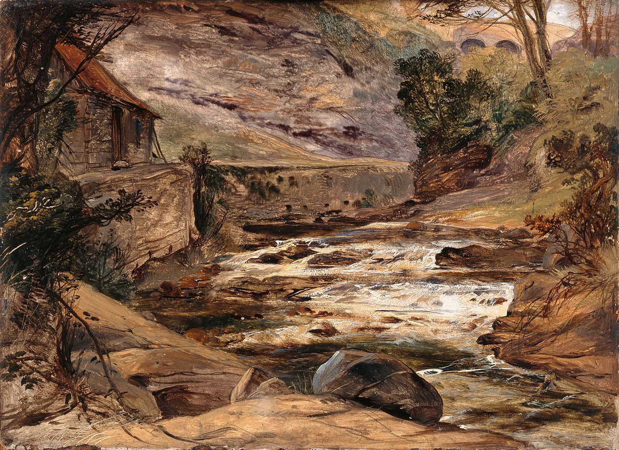 På Tilt, Perthshire av Edwin Landseer