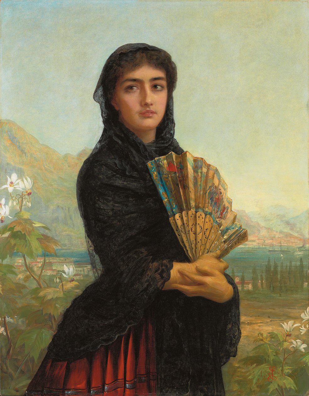 Gibraltar, 1886 av Edwin Longsden Long