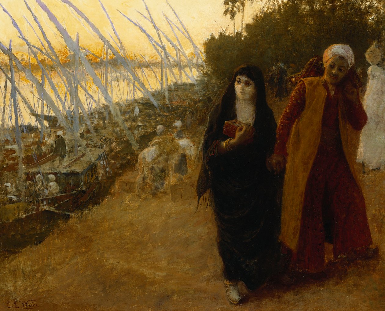 Ved Nilen, av Edwin Lord Weeks