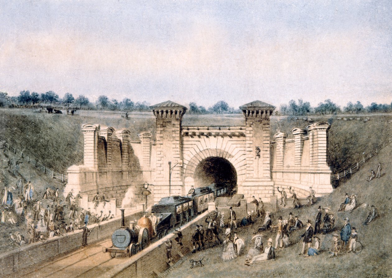 Primrose Hill Railway Tunnel, (wc) av Edwin Thomas Dolby