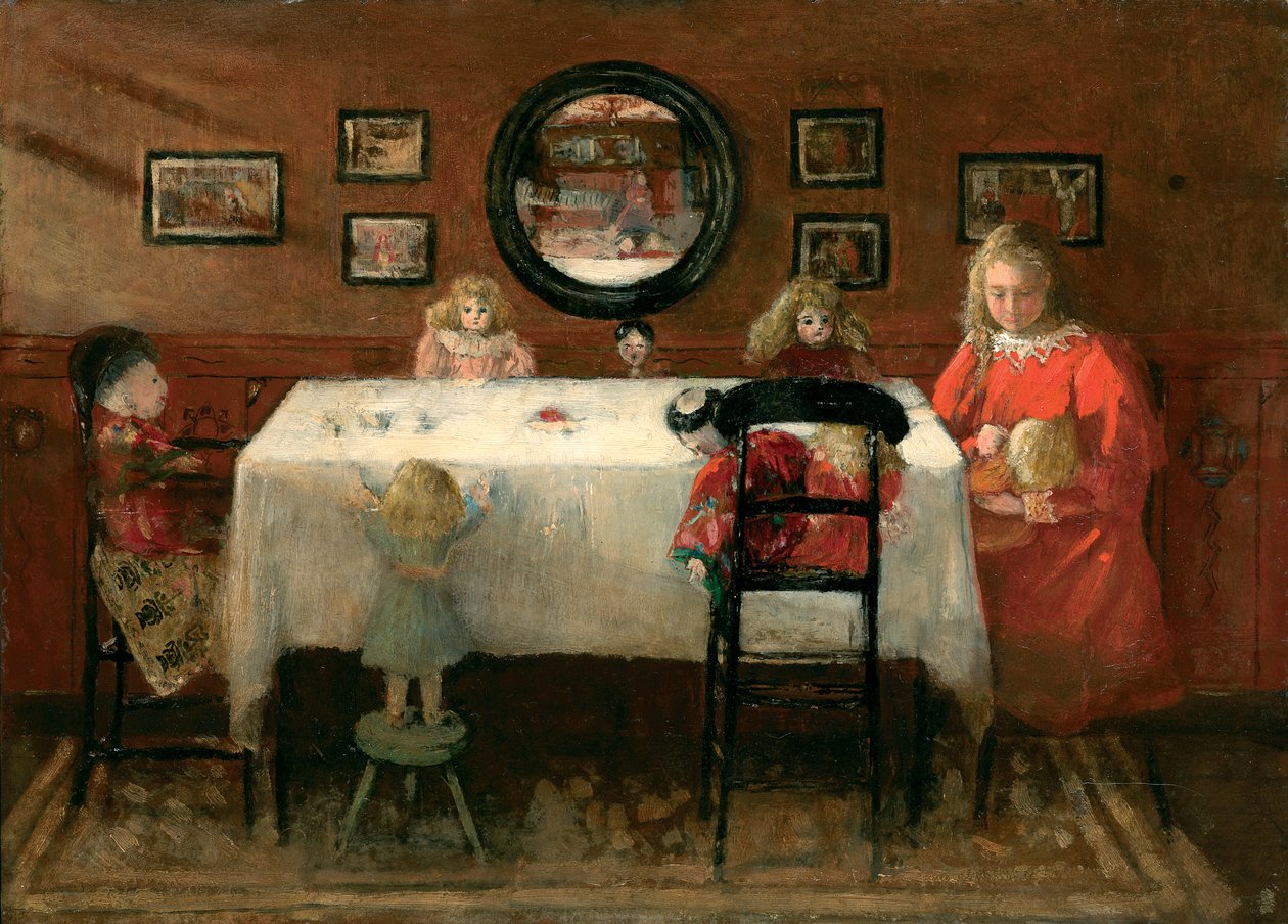 The Dolls Tea Party av Edytha Margaret Goodwin