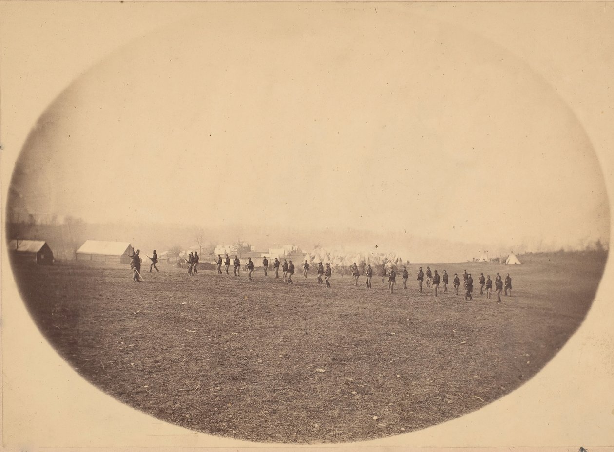[Bajonettboremaskin], ca. 1863. av Egbert Guy Fowx