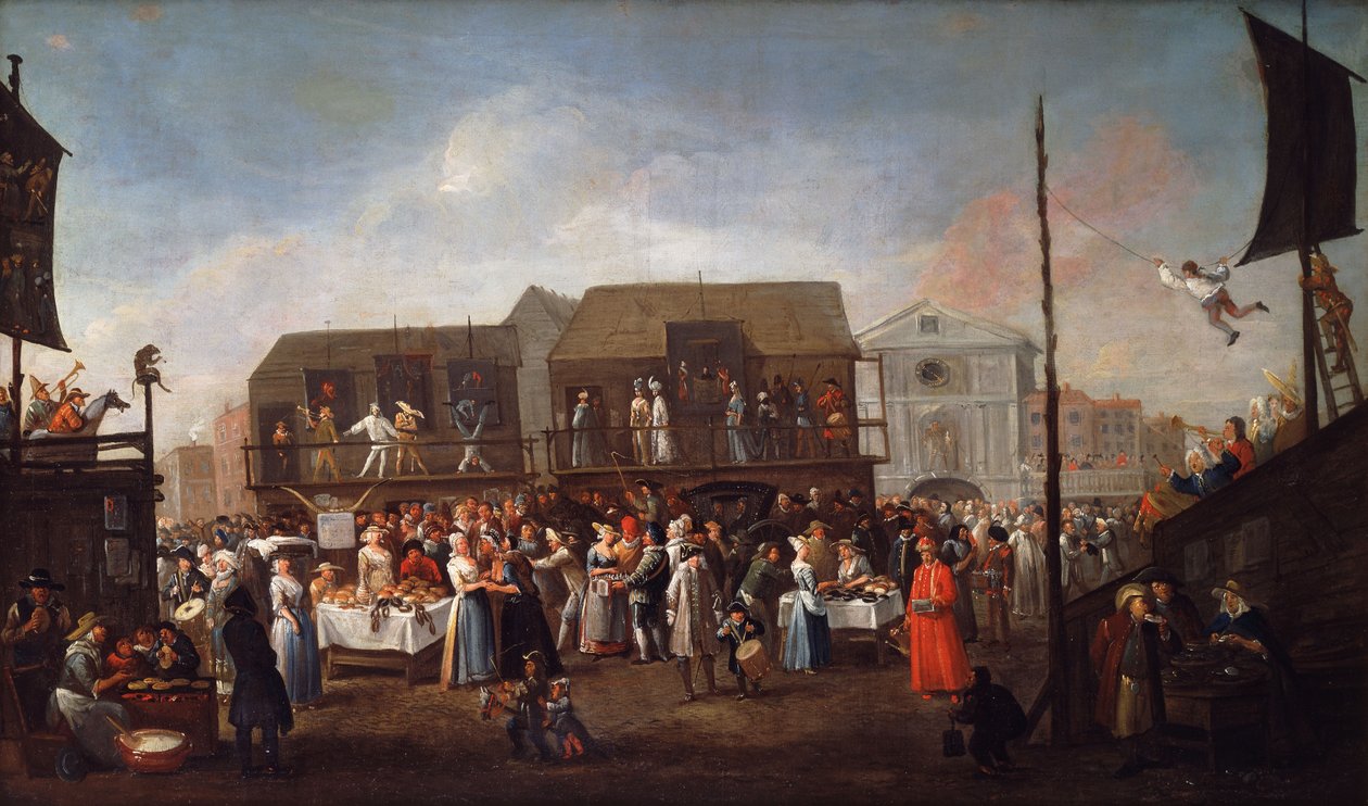 Bartholomew Fair, av Egbert van Heemskerck