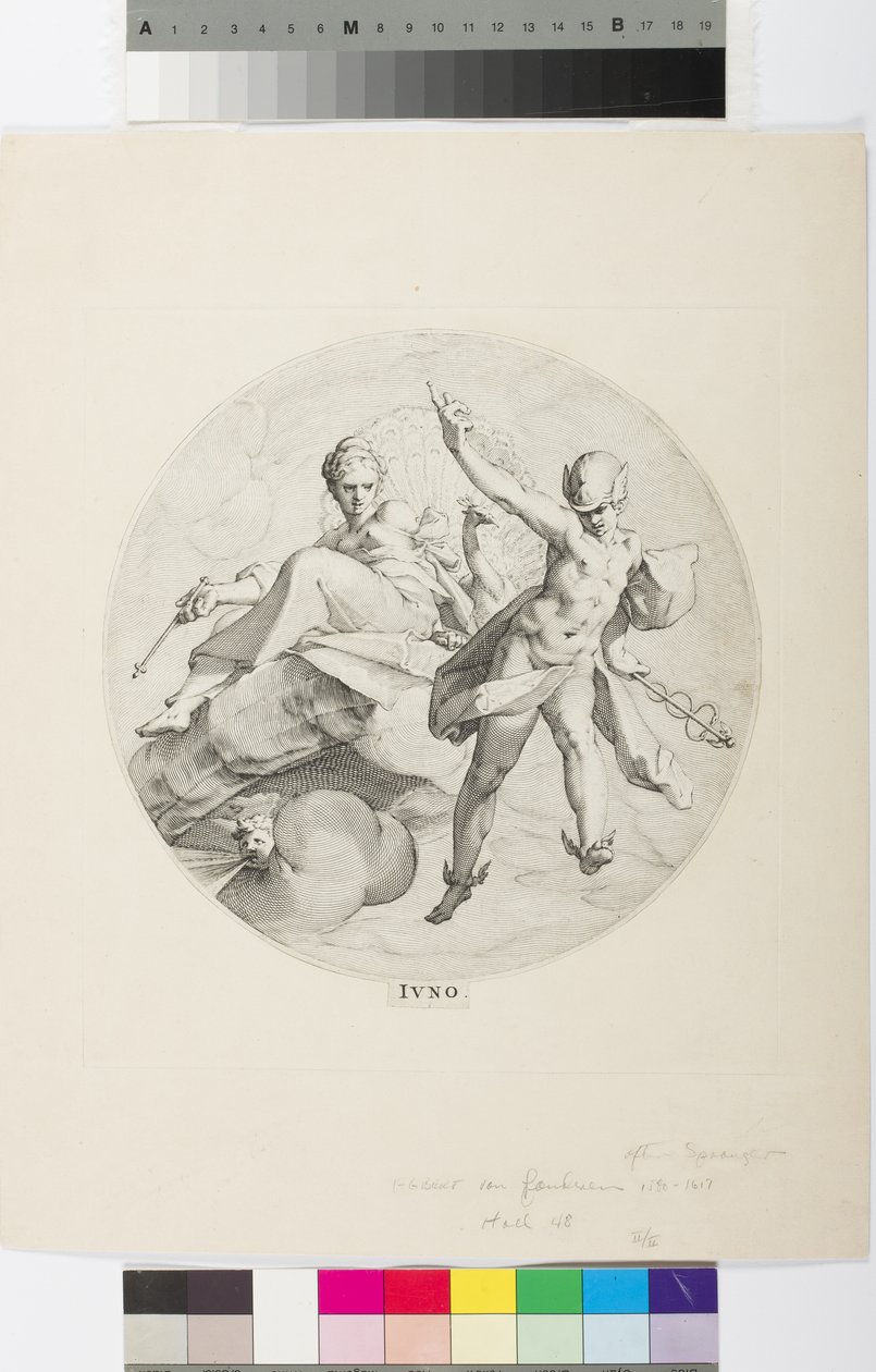 Juno (gravering) av Egbert van Panderen