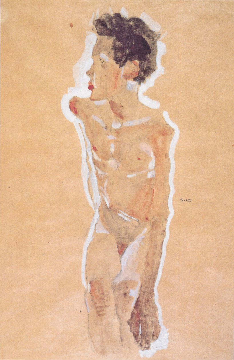 Guttakt av Egon Schiele