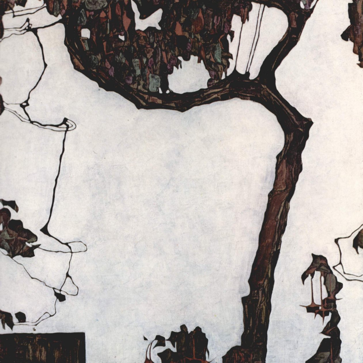 Plommetre av Egon Schiele