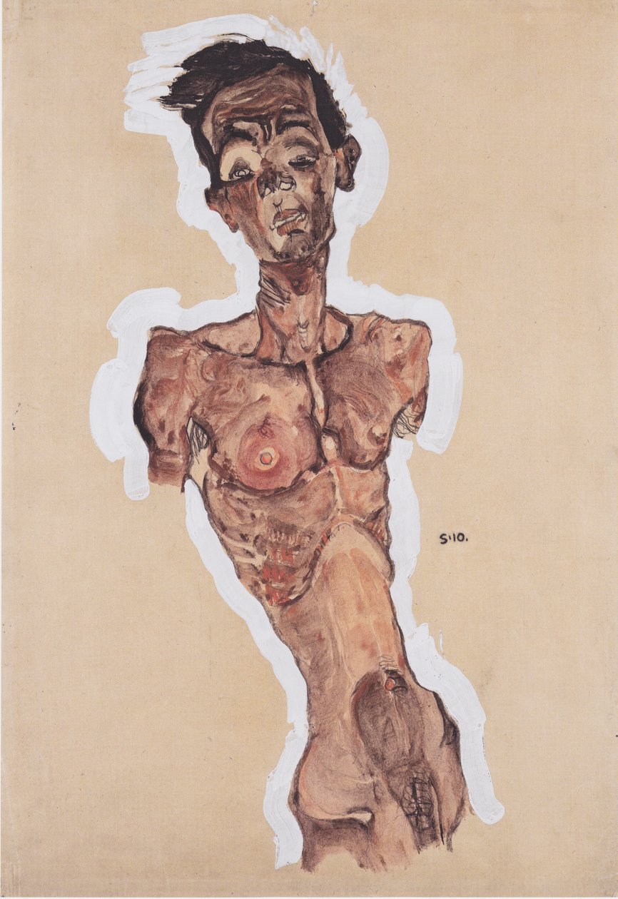 Selvhandling av Egon Schiele