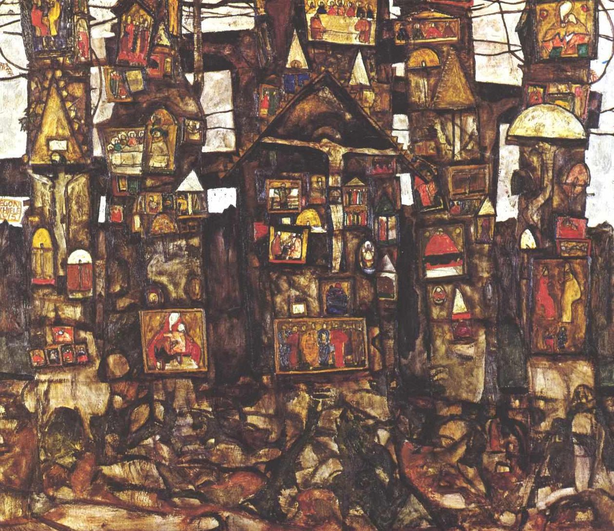 Skogens hengivenhet av Egon Schiele