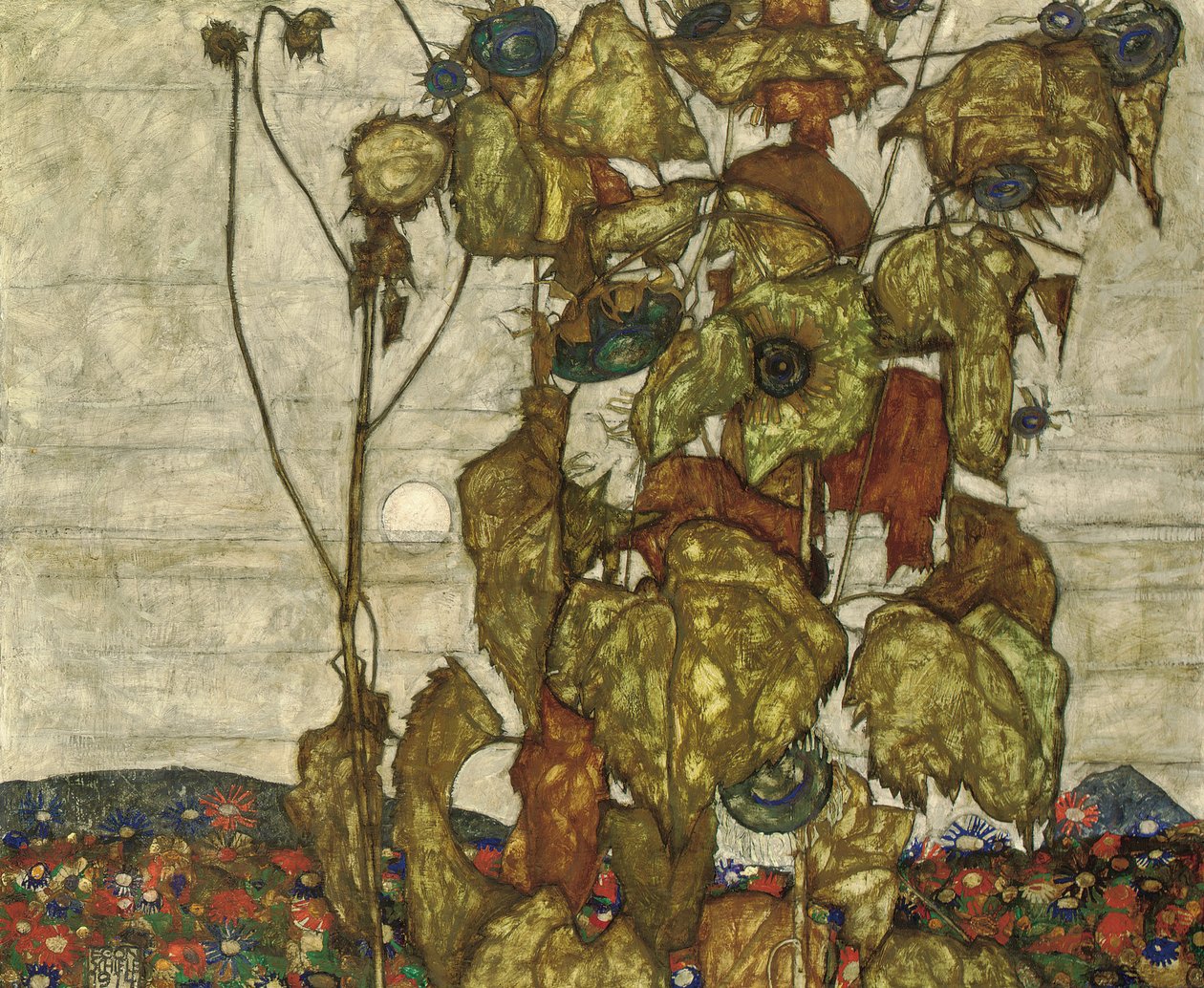 Høstsol av Egon Schiele
