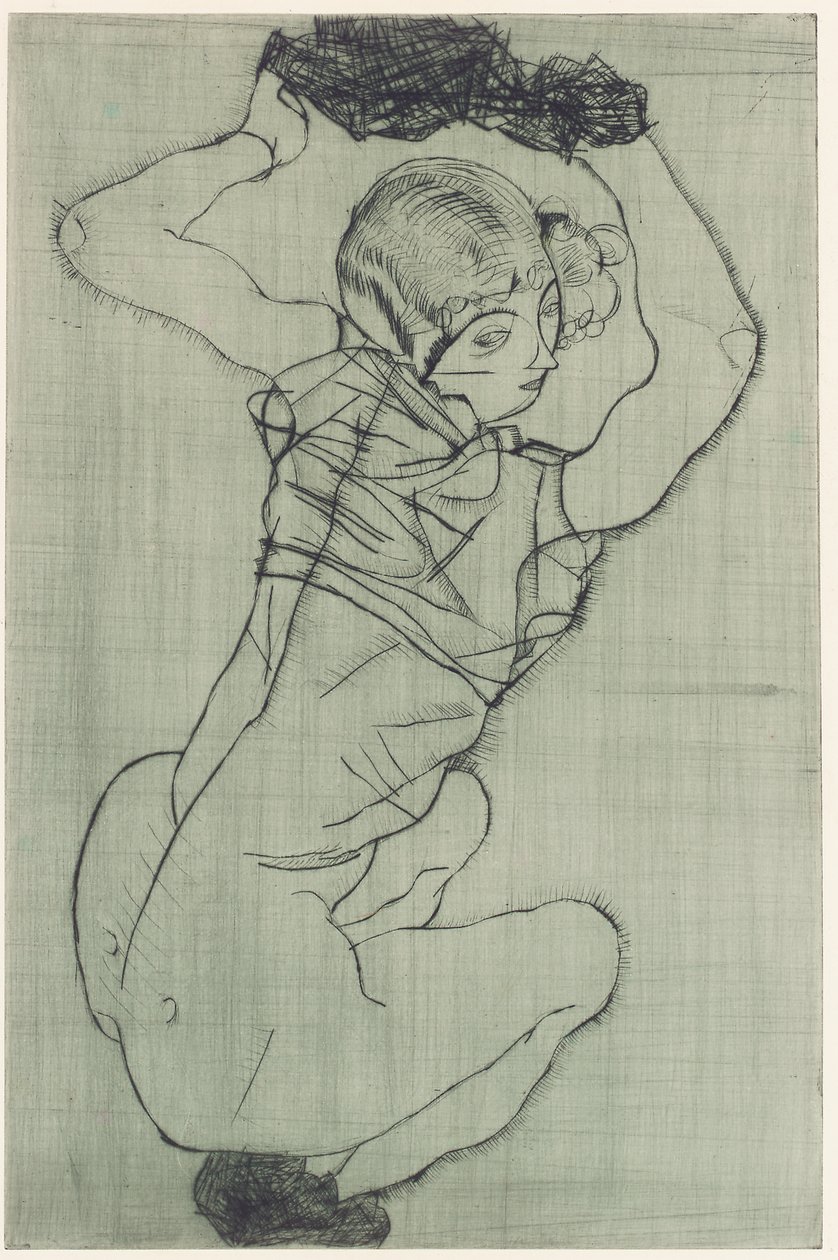 Huking av Egon Schiele