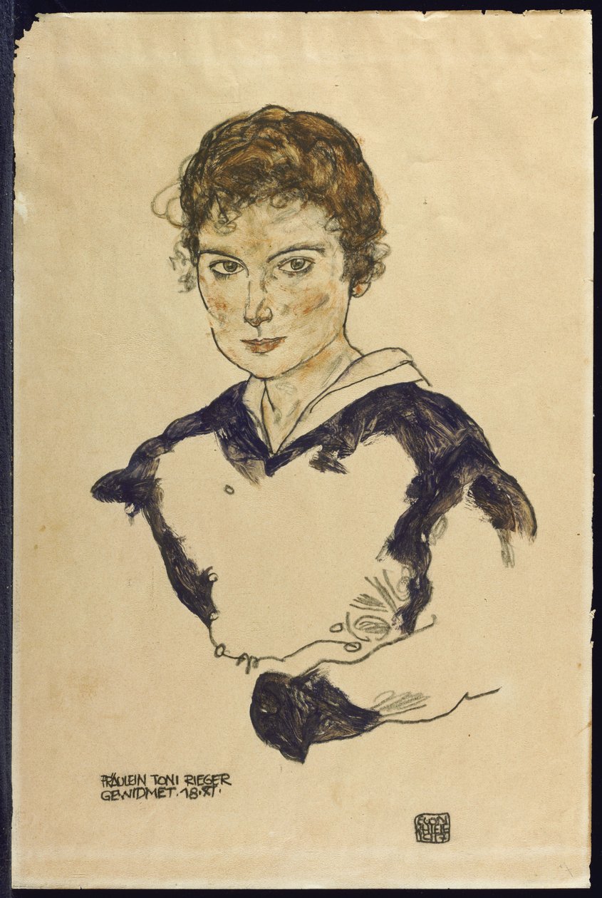 Ukjent bilde av Egon Schiele