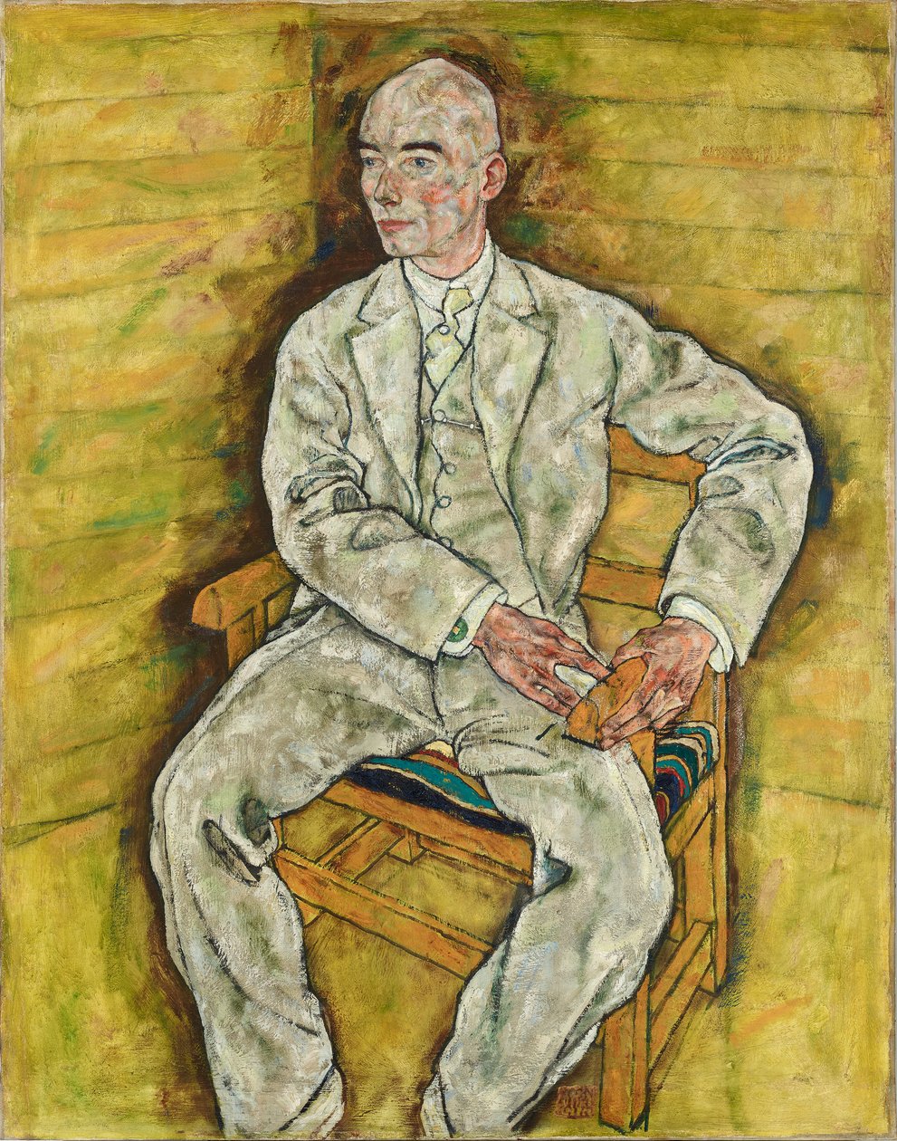 Victor Ritter von Bauer av Egon Schiele