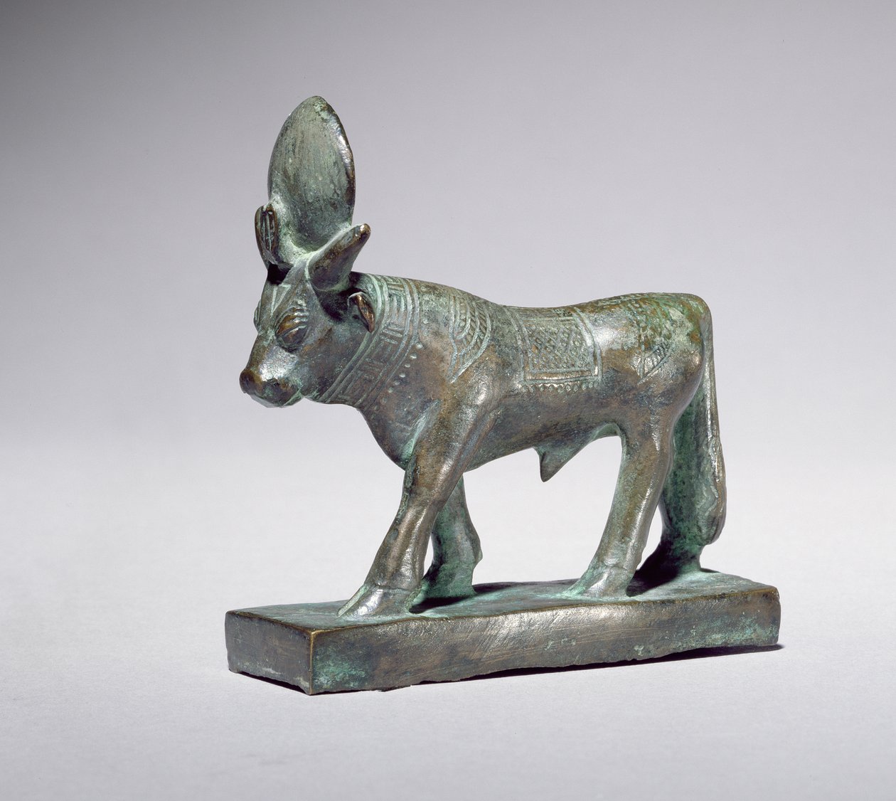 Apis Bull (bronse) av Egyptian