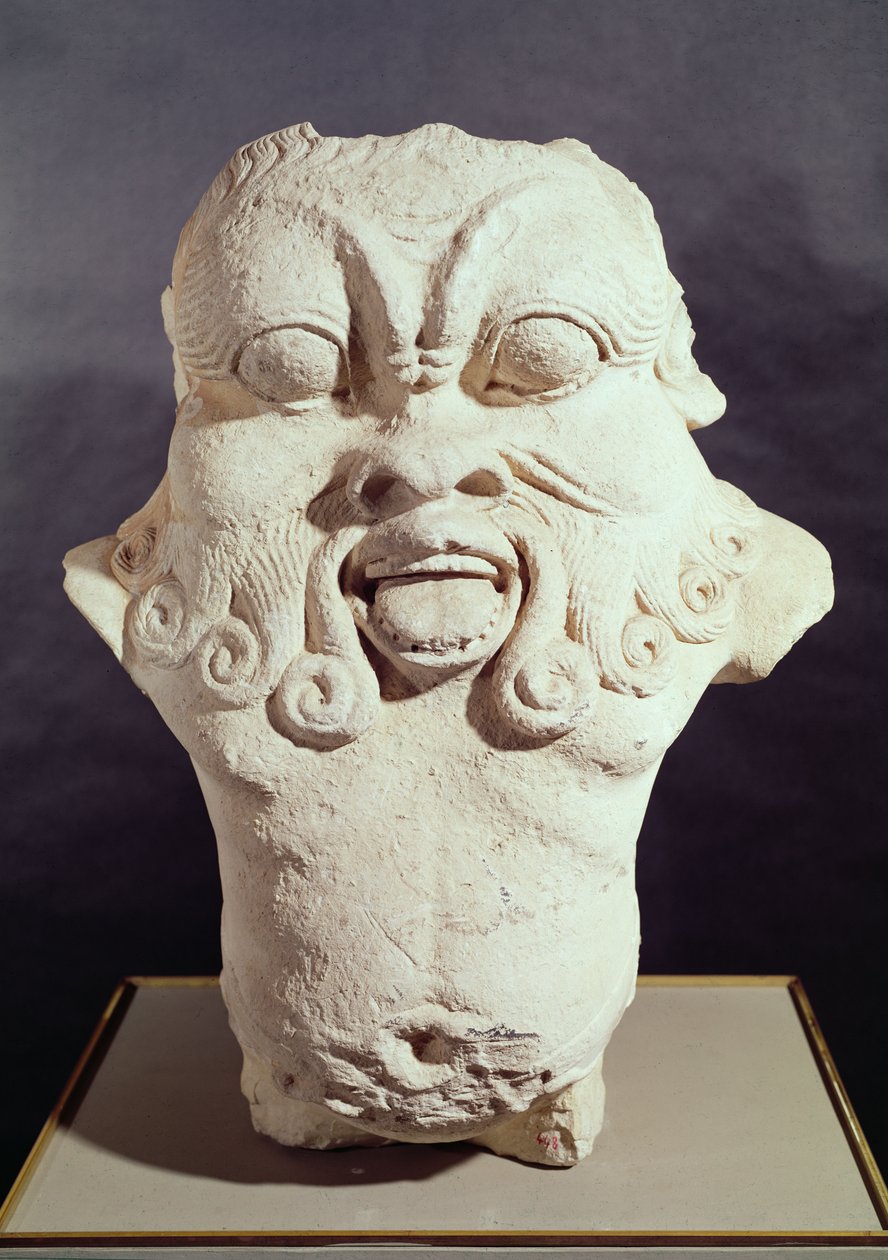 God Bes-steinen av Egyptian Ptolemaic Period