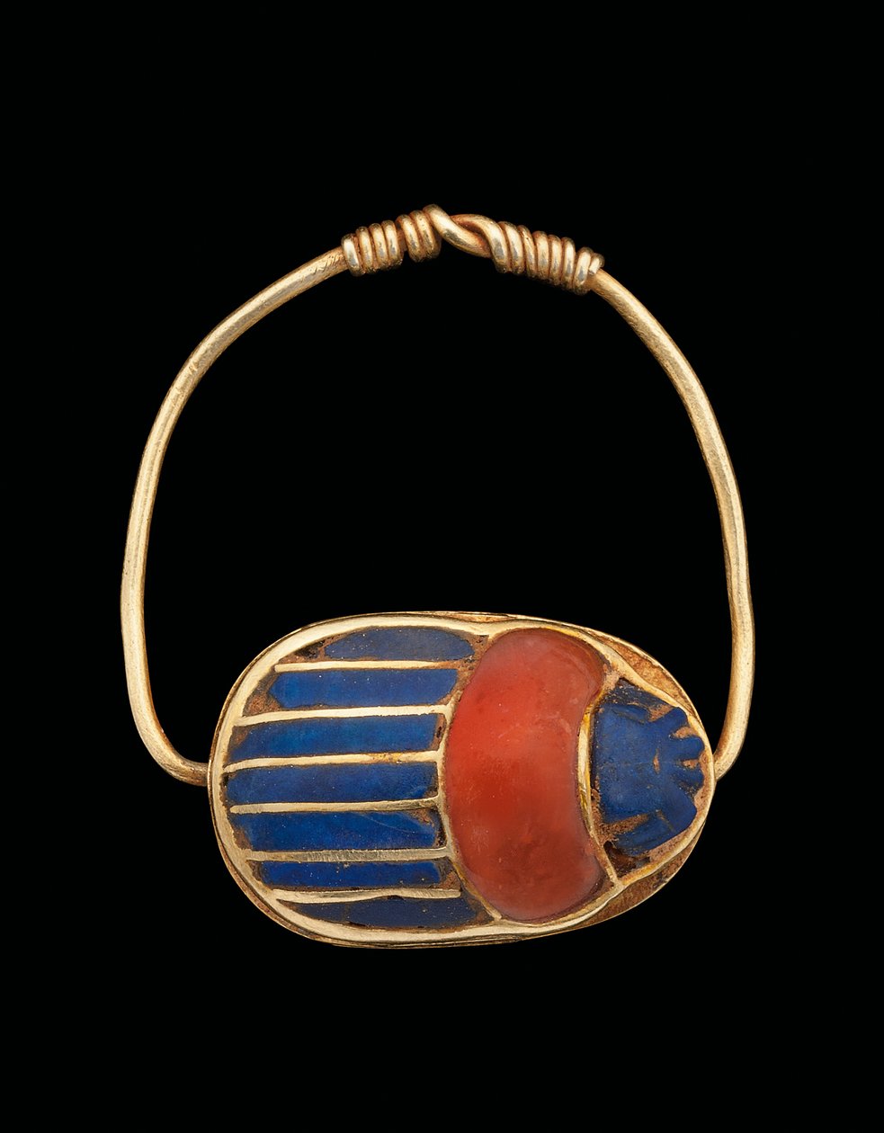 Scarab fingerring, Middle Kingdom av Egyptian 12th Dynasty