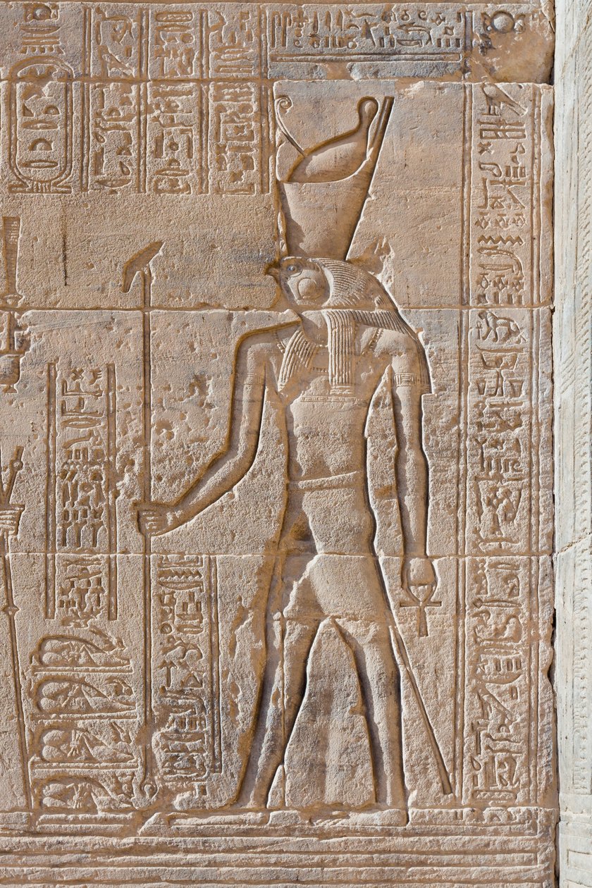 Relieffer ved Philae-tempelet, Aswan, Egypt av Egyptian 30th Dynasty