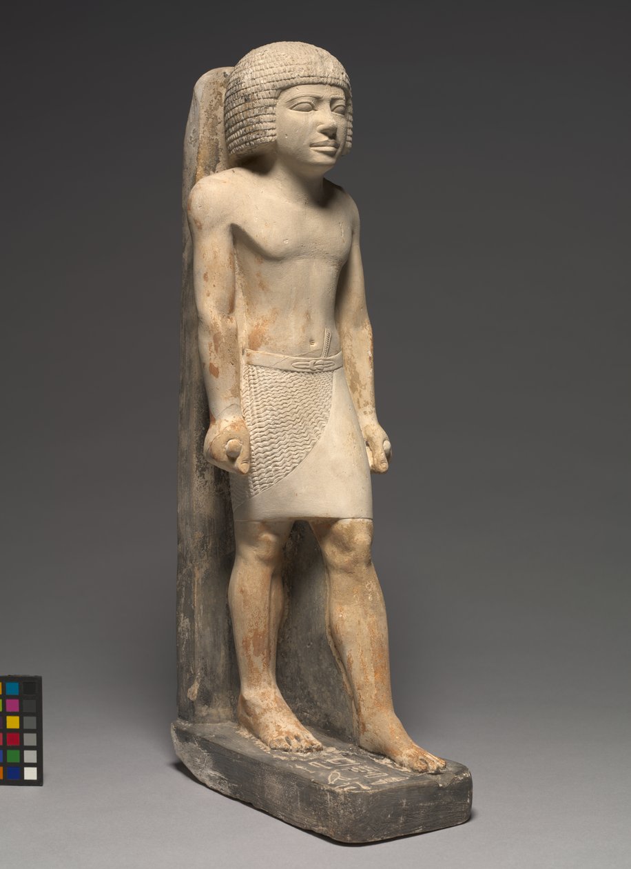 Striding Statue of Minnefer, ca. 2377-2311 f.Kr av Egyptian 5th Dynasty