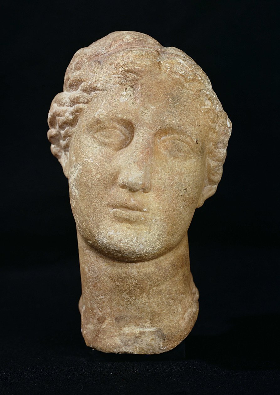Leder av Berenice II (269–221 f.Kr.) av Egyptian Ptolemaic Period