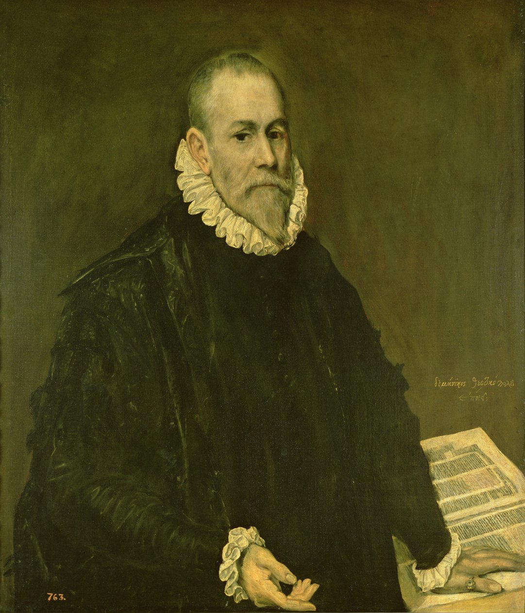 Doktor Rodrigo de la Fuente, 1598-89 av El Greco