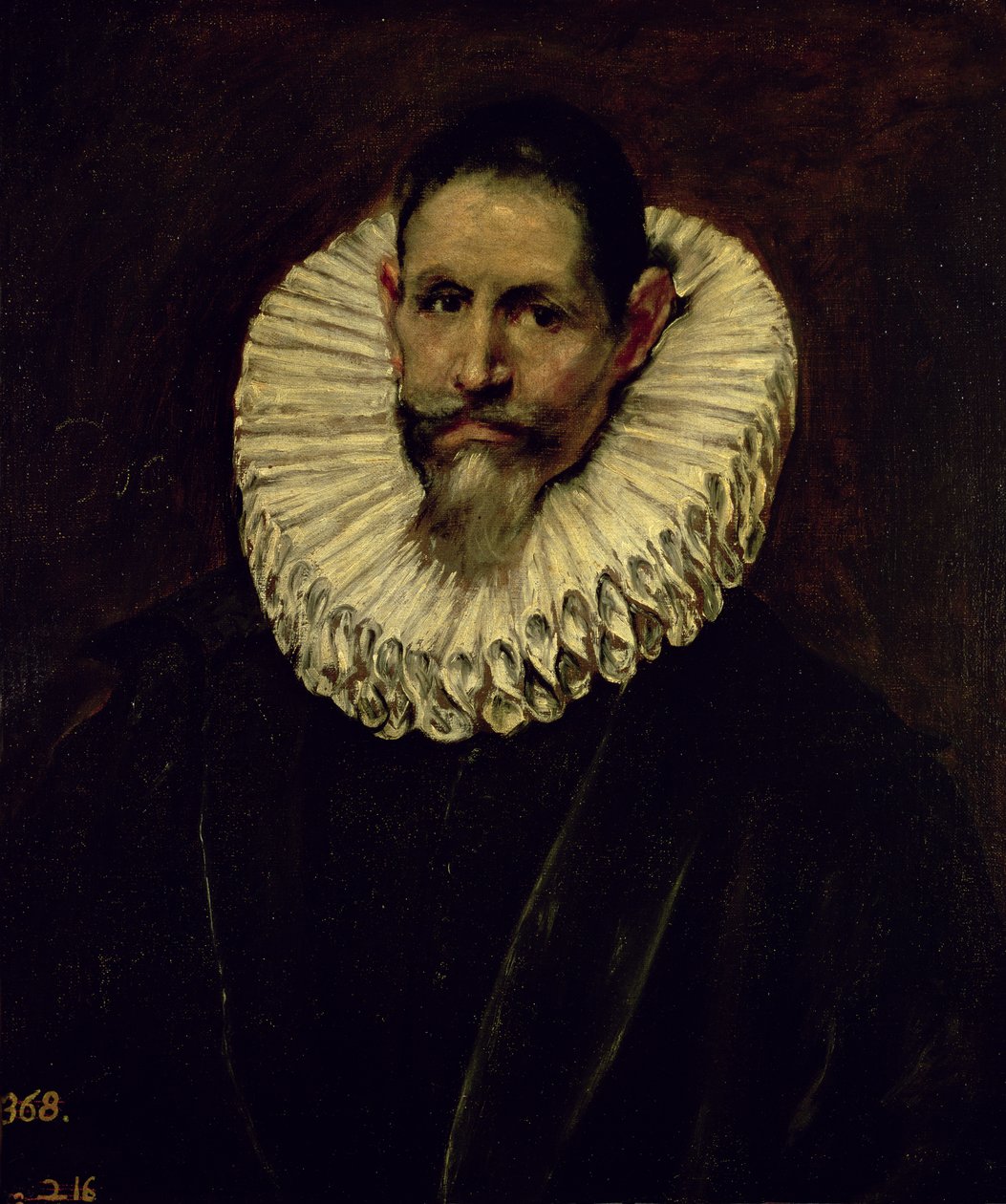 Portrett av Jeronimo de Cevallos, ca. 1610 av El Greco