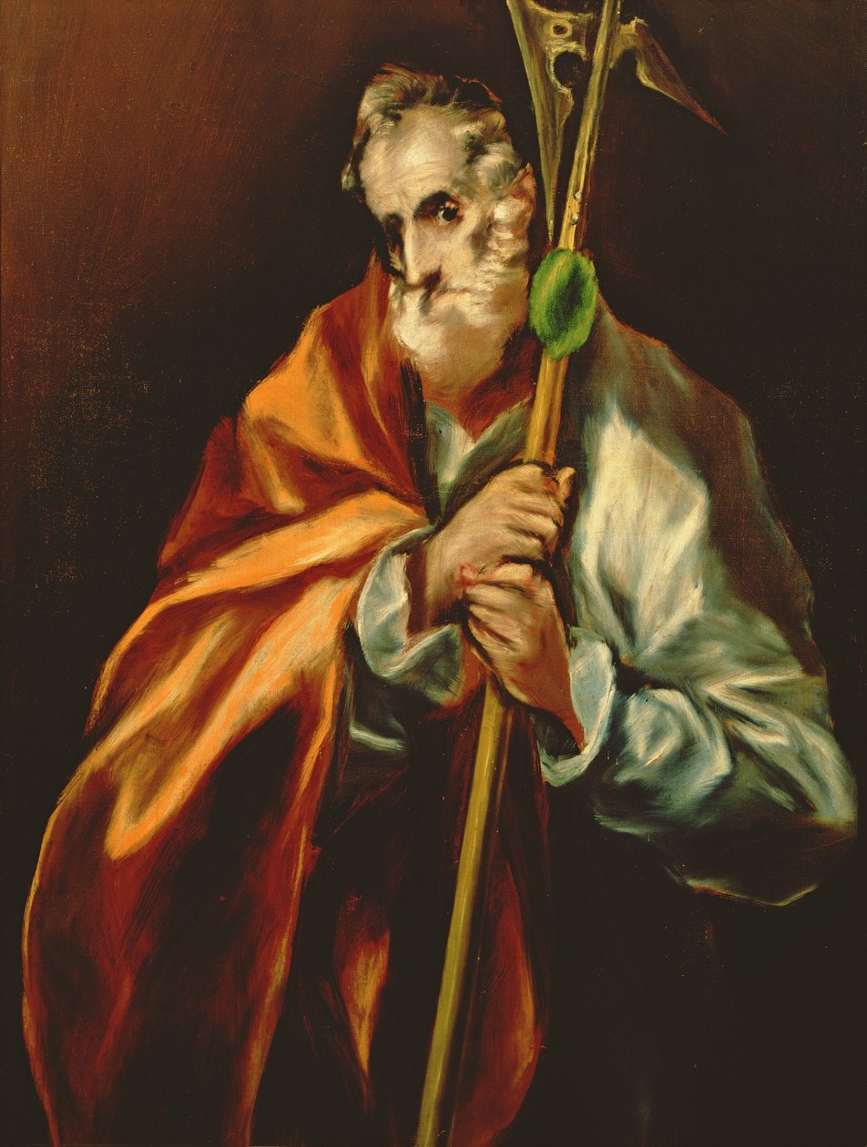 St. Judas Thaddeus, 1606 av El Greco