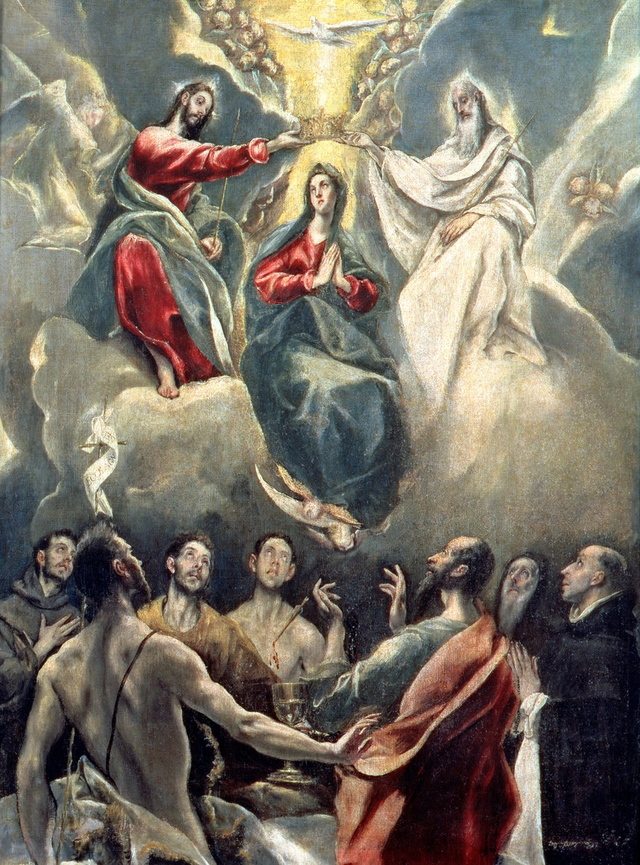Jomfruens kroning av El Greco
