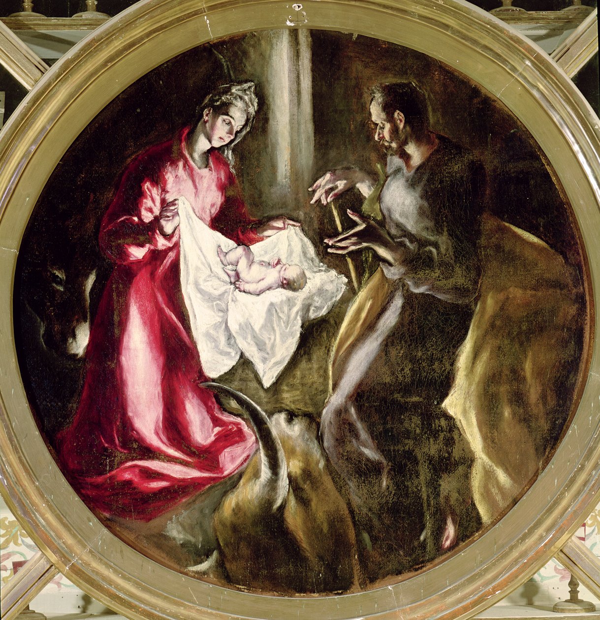 Fødselen, 1597-1603 av El Greco