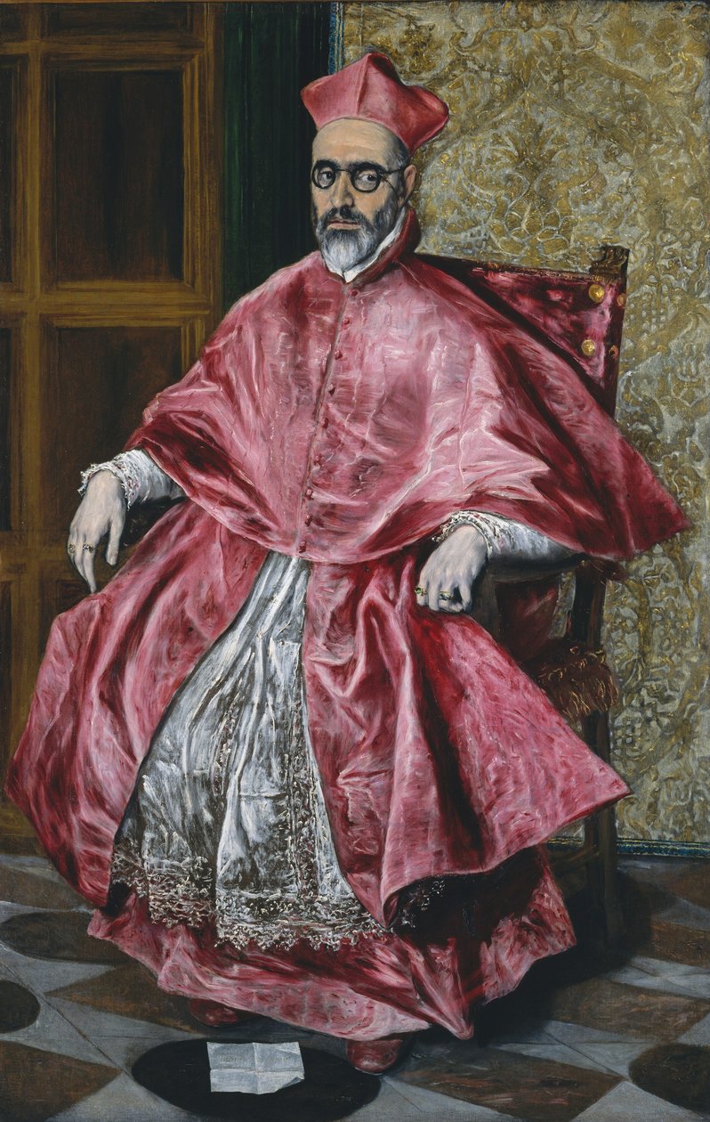 A Cardinal, ca. 1601 (olje på lerret) av El Greco