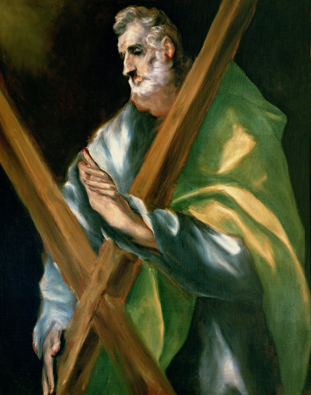 St. Andrew (olje på lerret) av El Greco