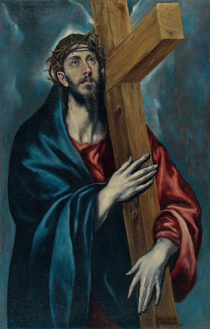 Kristus som bærer korset av El Greco