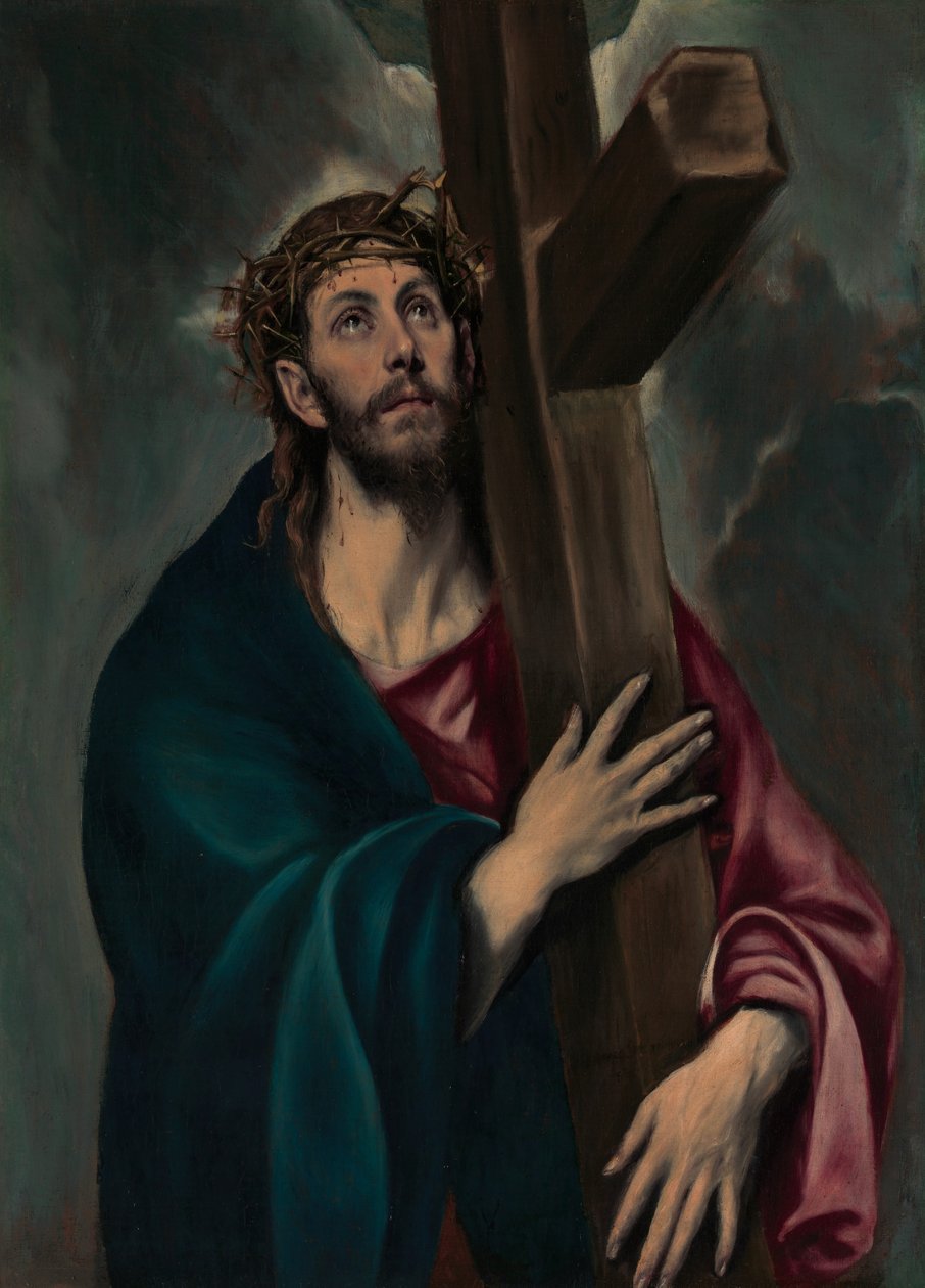 Kristus som bærer korset, ca. 1577-87. av El Greco