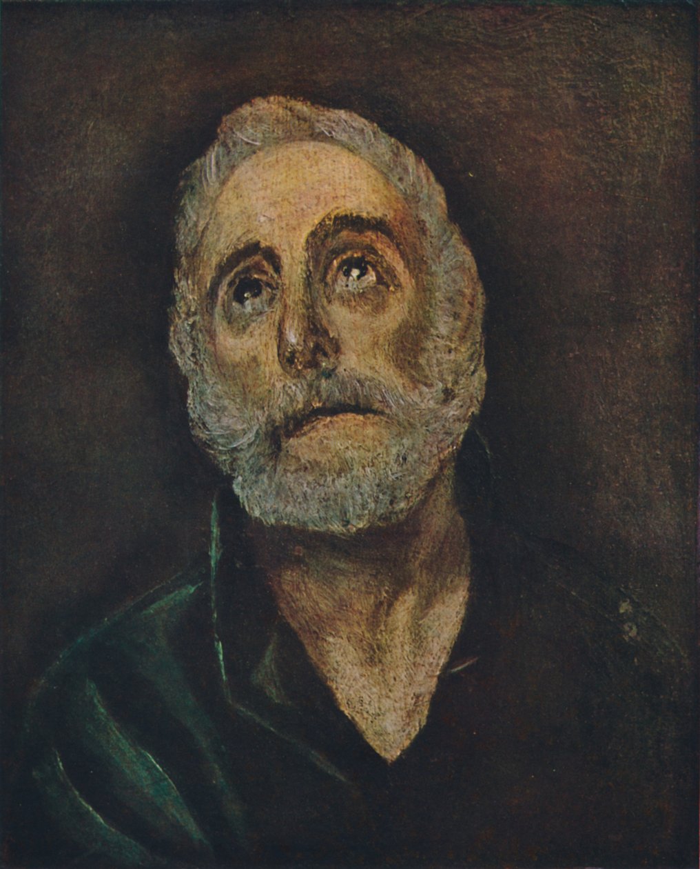 Heiliger Petrus, Saint Peter, c1590-1600, 1938 av El Greco