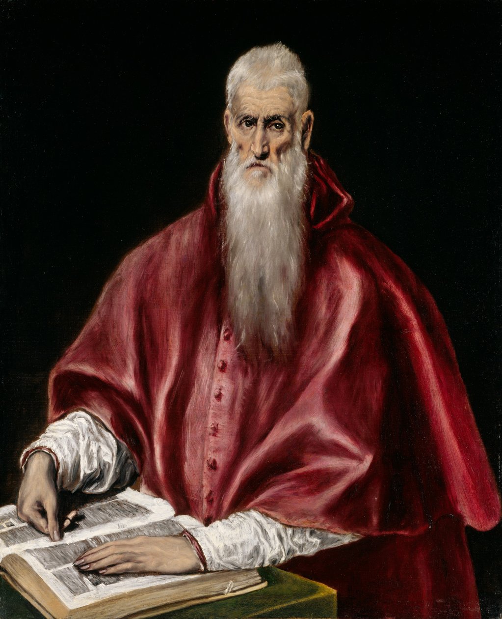 Den hellige Hieronymus som lærd, ca. 1610 av El Greco