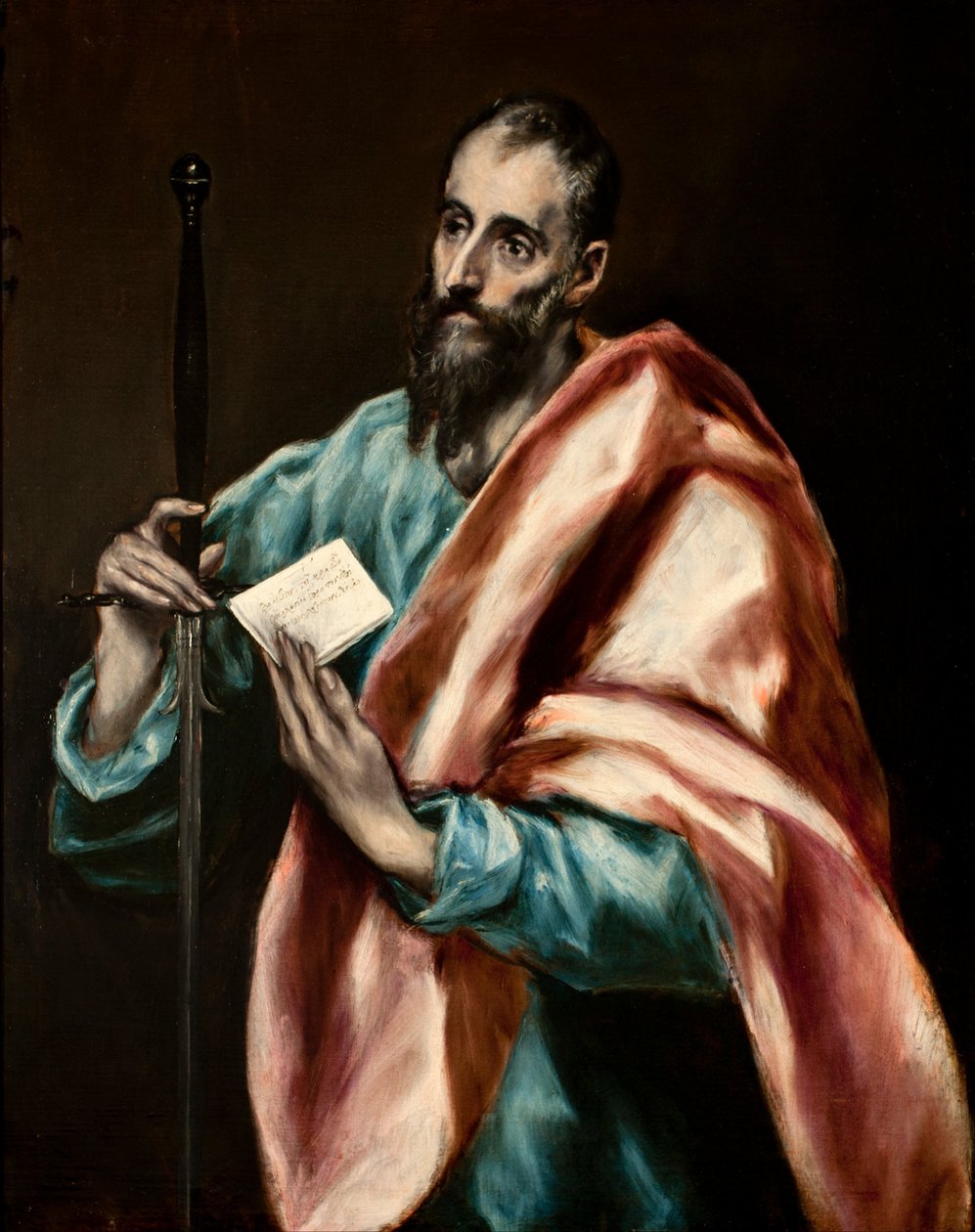 Apostelen Paulus av El Greco