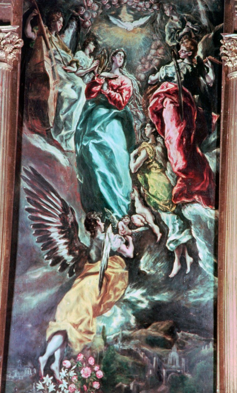 The Assumption of the Virgin, c1613 av El Greco
