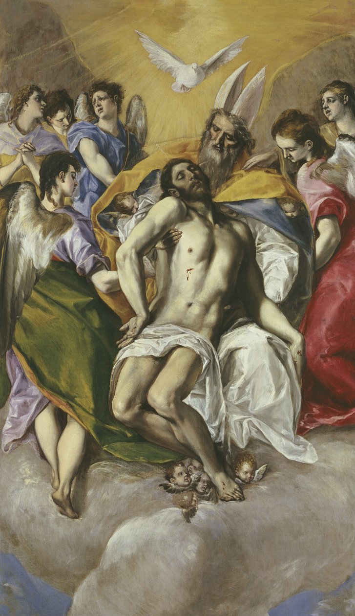 Den hellige treenighet, 1579 av El Greco